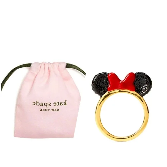 Kate Spade Minnie Mouse Ring Size 6 - Picture 2 of 7